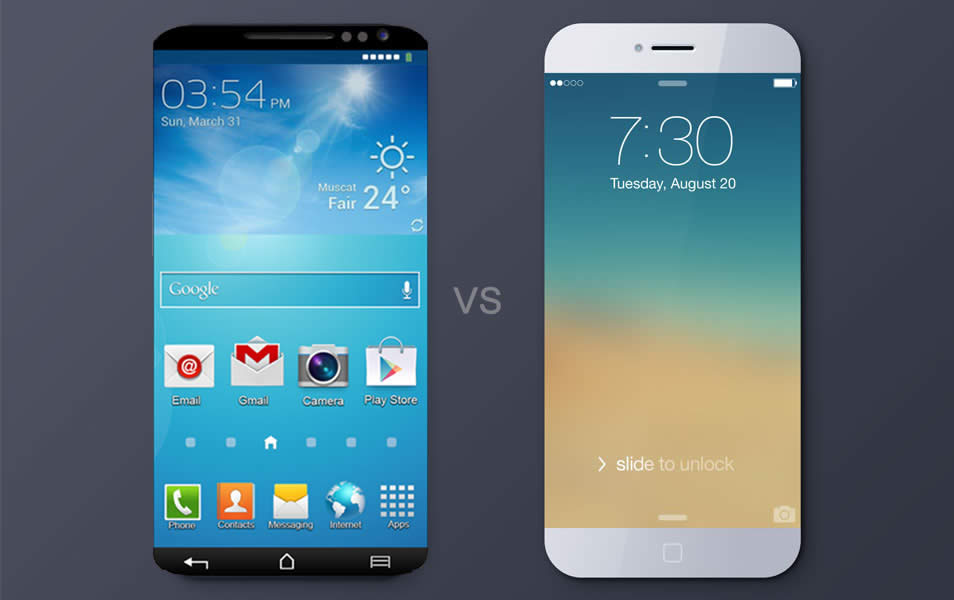 Galaxy S6 vs iPhone s6