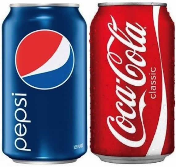 Pepsi y Coca Cola
